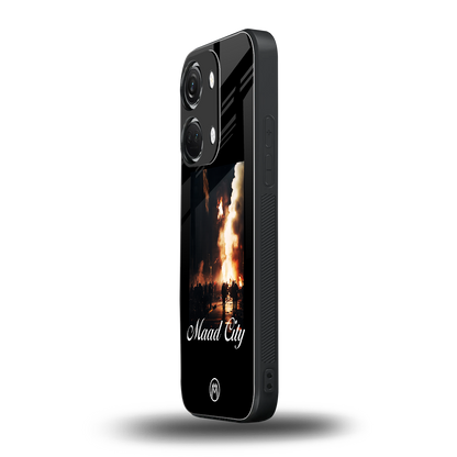 maad city back phone cover | glass case for oneplus nord 3