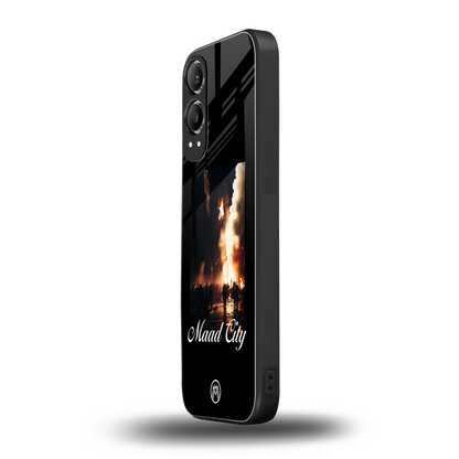 maad city back phone cover | glass case for oneplus nord ce 4 lite