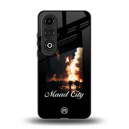 maad city back phone cover | glass case for oneplus nord ce 4