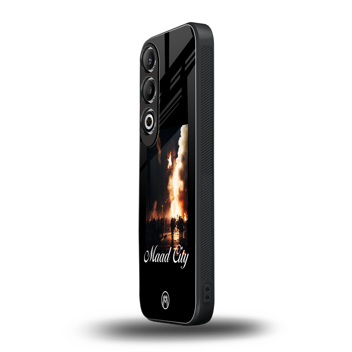 maad city back phone cover | glass case for oneplus nord ce 4