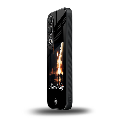 maad city back phone cover | glass case for oneplus nord ce 4
