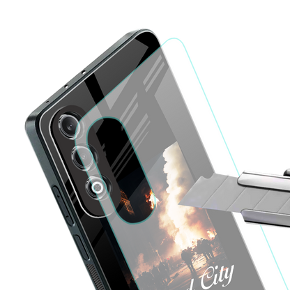 maad city back phone cover | glass case for oneplus nord ce 4