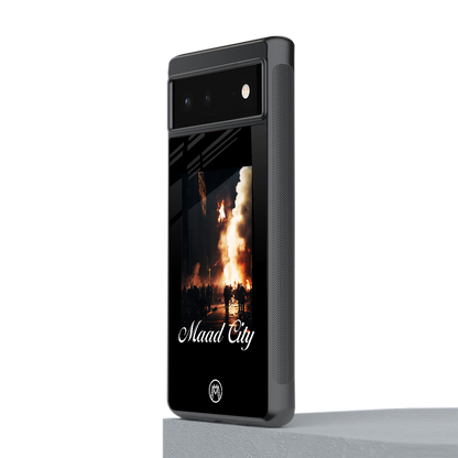 maad city back phone cover | glass case for Google Pixel 6A