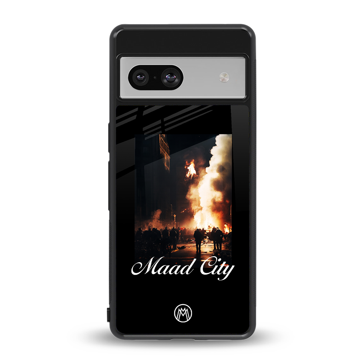 maad city back phone cover | glass case for Google Pixel 7A