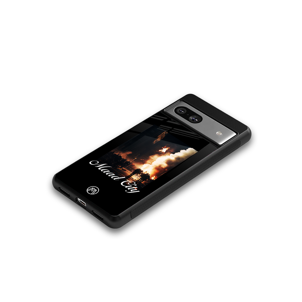 maad city back phone cover | glass case for Google Pixel 7