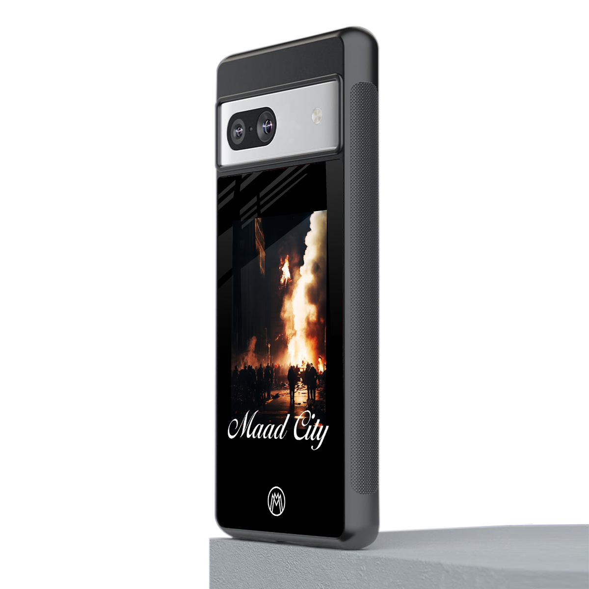 maad city back phone cover | glass case for Google Pixel 7
