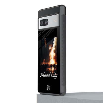 maad city back phone cover | glass case for Google Pixel 7
