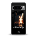 maad city back phone cover | glass case for google pixel 8 pro