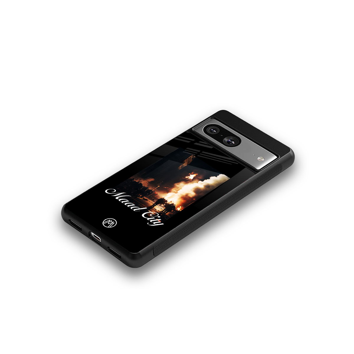 maad city back phone cover | glass case for Google Pixel 8