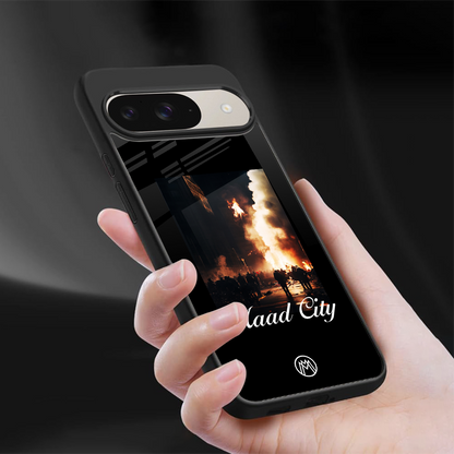 maad city back phone cover | glass case for google pixel 9