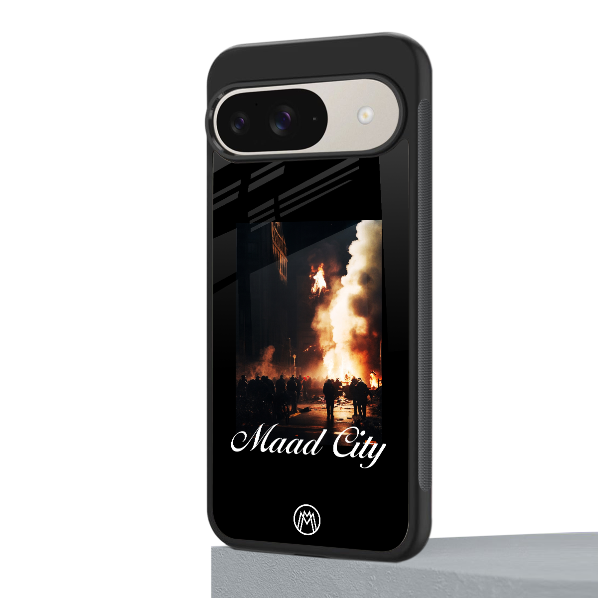 maad city back phone cover | glass case for google pixel 9