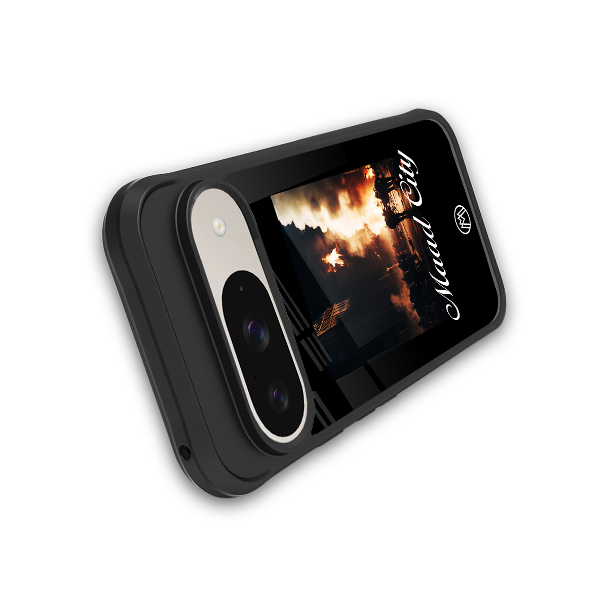 maad city back phone cover | glass case for google pixel 9