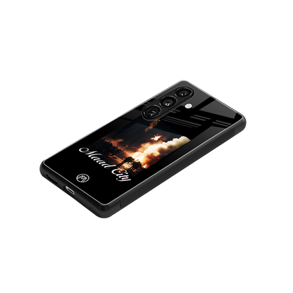 maad city back phone cover | glass case for samsung galaxy s24 plus