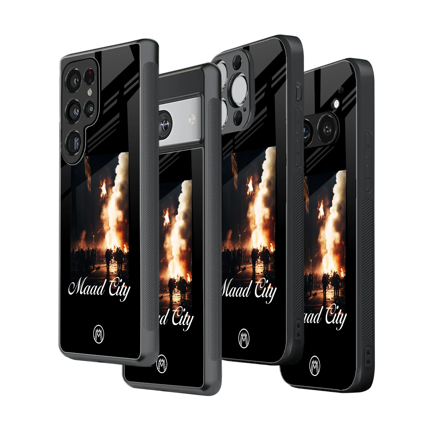 Stylish Glass Back Case for All Smartphones – iPhone, Samsung, OnePlus, Pixel, Redmi, Oppo, Vivo, Motorola