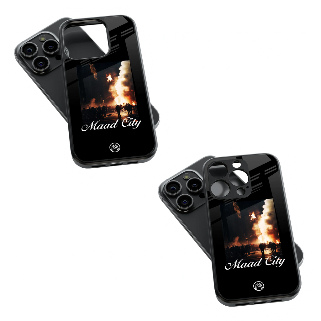 Trendy Glass Back Mobile Case for iPhone, Samsung, Redmi, OnePlus, Google Pixel, Motorola