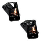 Trendy Glass Back Mobile Case for iPhone, Samsung, Redmi, OnePlus, Google Pixel, Motorola