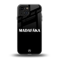 madafaka back phone cover | glass case for iphone 13 mini