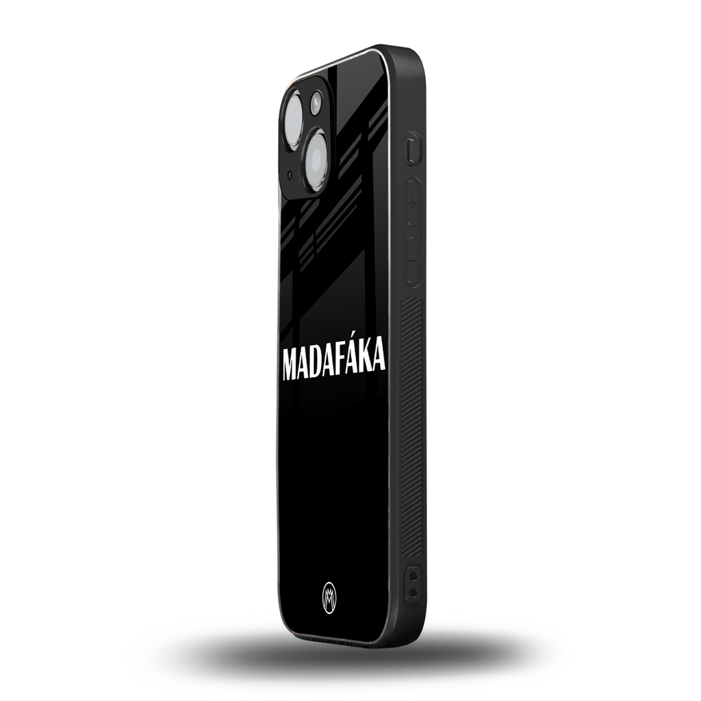 madafaka back phone cover | glass case for iphone 13 mini