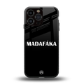 madafaka back phone cover | glass case for iphone 13 pro max