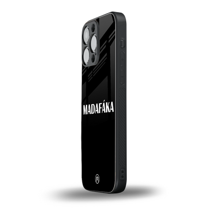 madafaka back phone cover | glass case for iphone 13 pro max