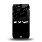 madafaka back phone cover | glass case for iphone 13
