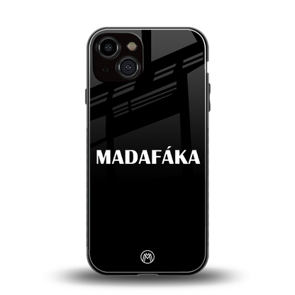 madafaka back phone cover | glass case for iphone 13