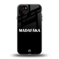 madafaka back phone cover | glass case for iphone 14 plus