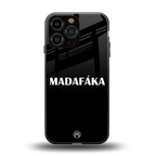 madafaka back phone cover | glass case for iphone 15 pro max