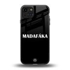 madafaka back phone cover | glass case for iphone 14