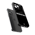 madafaka back phone cover | glass case for iphone 16 pro max