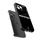 madafaka back phone cover | glass case for iphone 16 pro