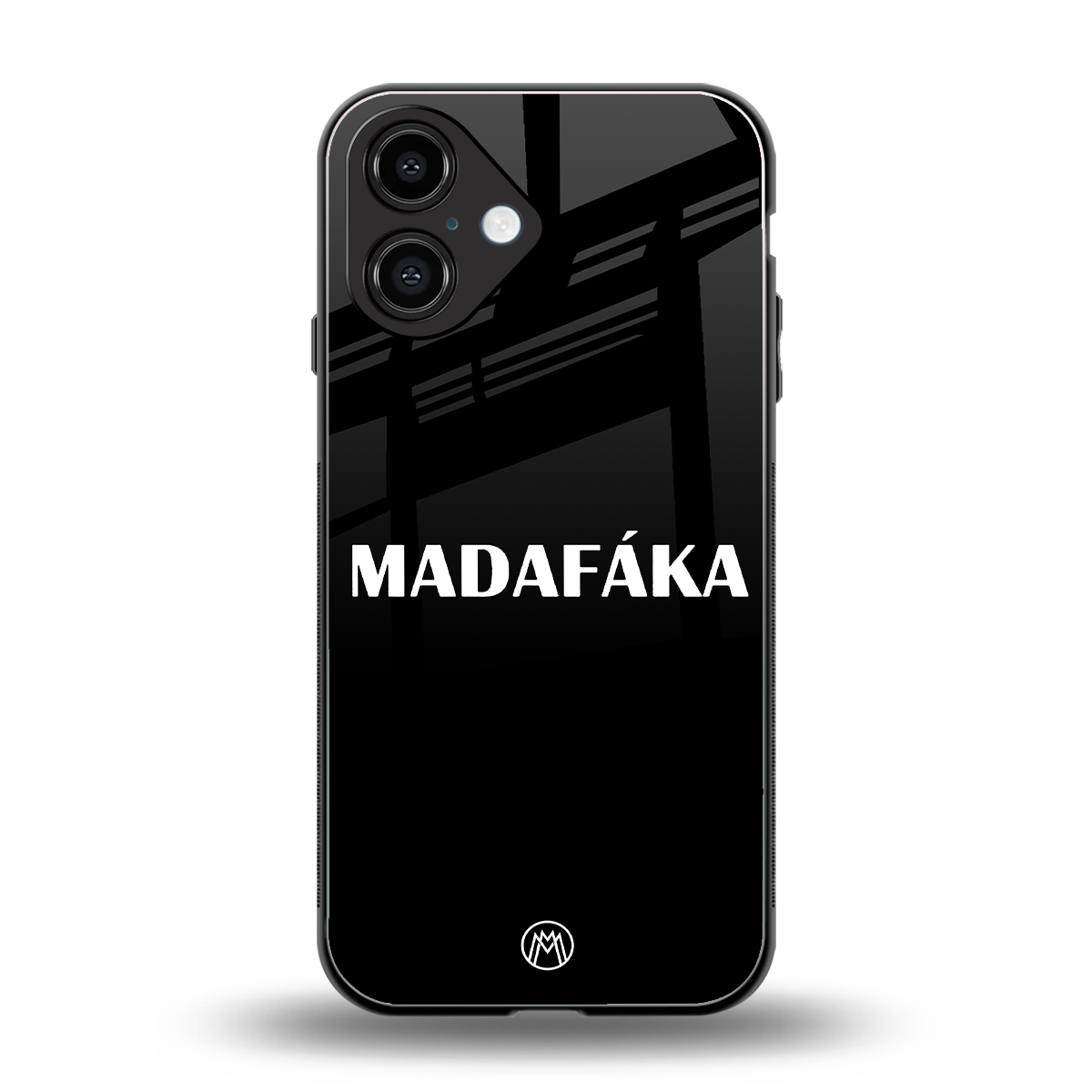madafaka back phone cover | glass case for iphone 16