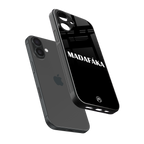 madafaka back phone cover | glass case for iphone 16