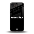 madafaka back phone cover | glass case for iphone 16e