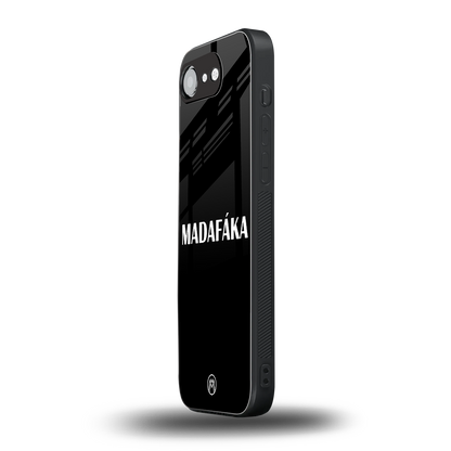 madafaka back phone cover | glass case for iphone 16e