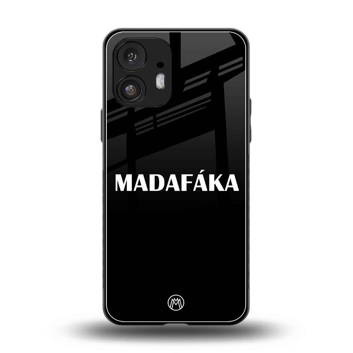 madafaka back phone cover | glass case for nothing phone 2