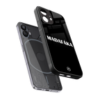 madafaka back phone cover | glass case for nothing phone 2