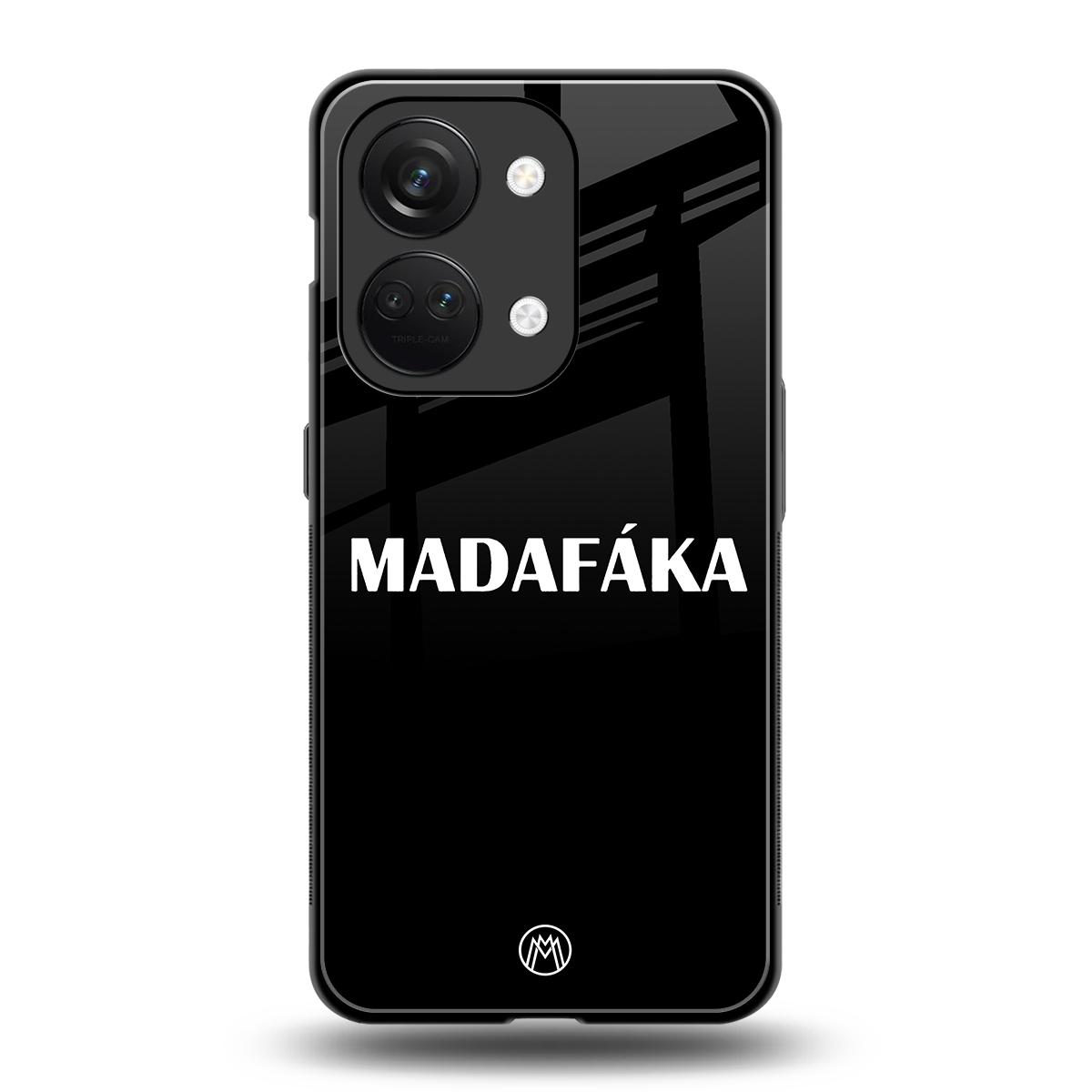 madafaka back phone cover | glass case for oneplus nord 3