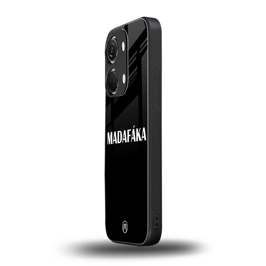 madafaka back phone cover | glass case for oneplus nord 3