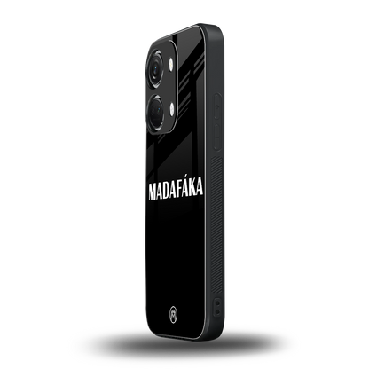 madafaka back phone cover | glass case for oneplus nord 3