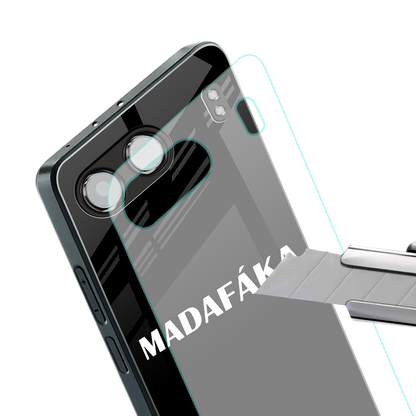 madafaka back phone cover | glass case for oneplus nord 4