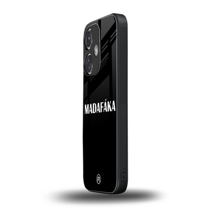 madafaka back phone cover | glass case for oneplus nord ce 3