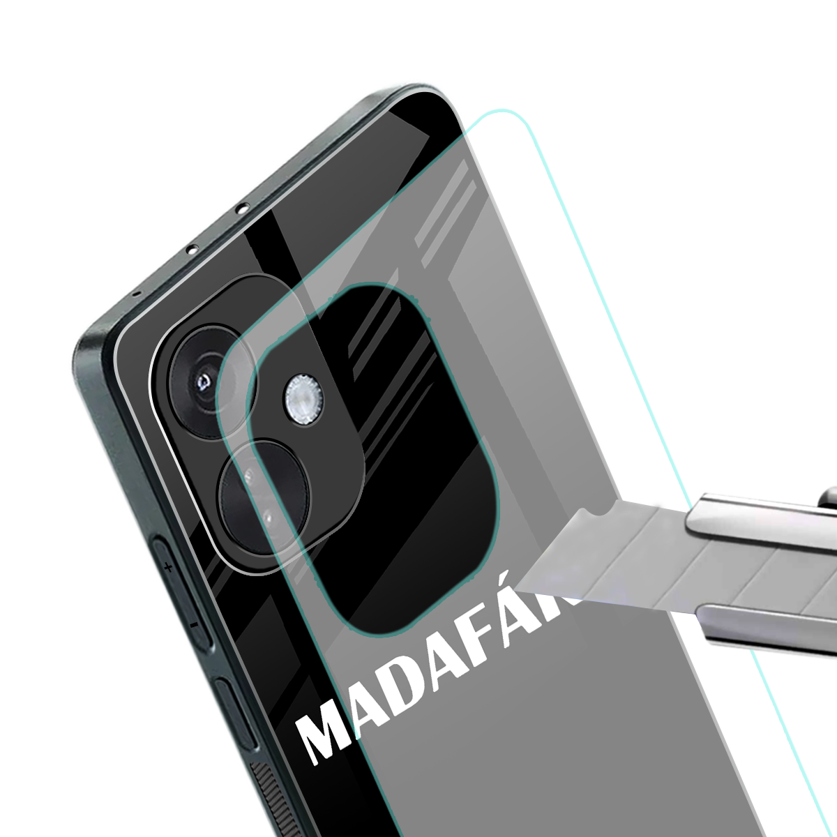 madafaka back phone cover | glass case for oneplus nord ce 3