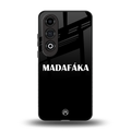 madafaka back phone cover | glass case for oneplus nord ce 4