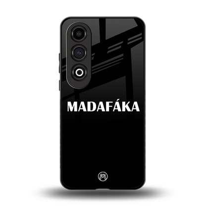 madafaka back phone cover | glass case for oneplus nord ce 4