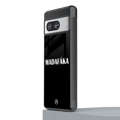 madafaka back phone cover | glass case for Google Pixel 8