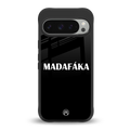 madafaka back phone cover | glass case for google pixel 9 pro