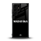 madafaka back phone cover | glass case for samsung galaxy s23 ultra