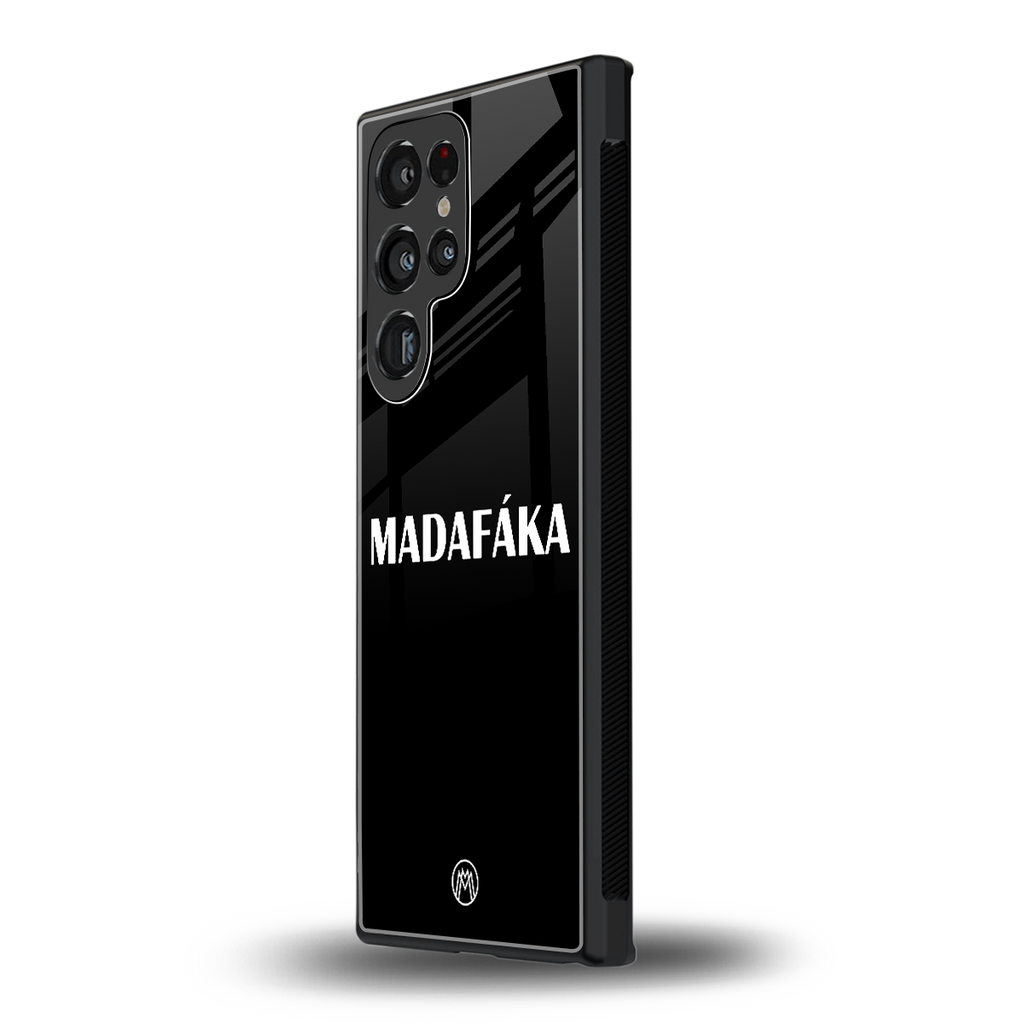 madafaka back phone cover | glass case for samsung galaxy s23 ultra