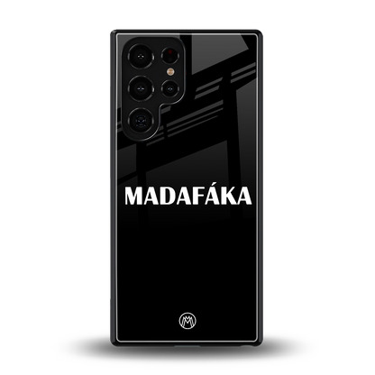 madafaka back phone cover | glass case for samsung galaxy s25 ultra